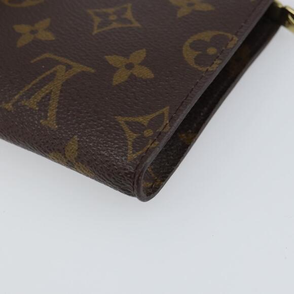LOUIS VUITTON Monogram Bucket PM Accessory Pouch LV Auth 159482